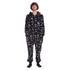 Snuggs Blanket Onesie Black monster